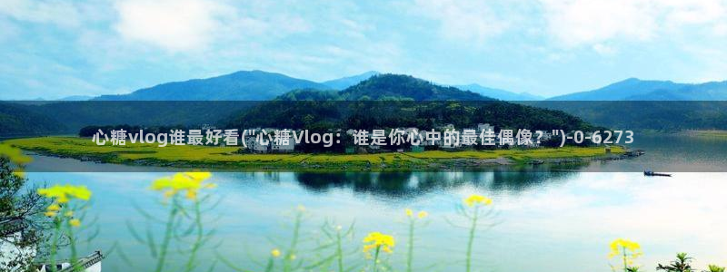 糖心vlog小二